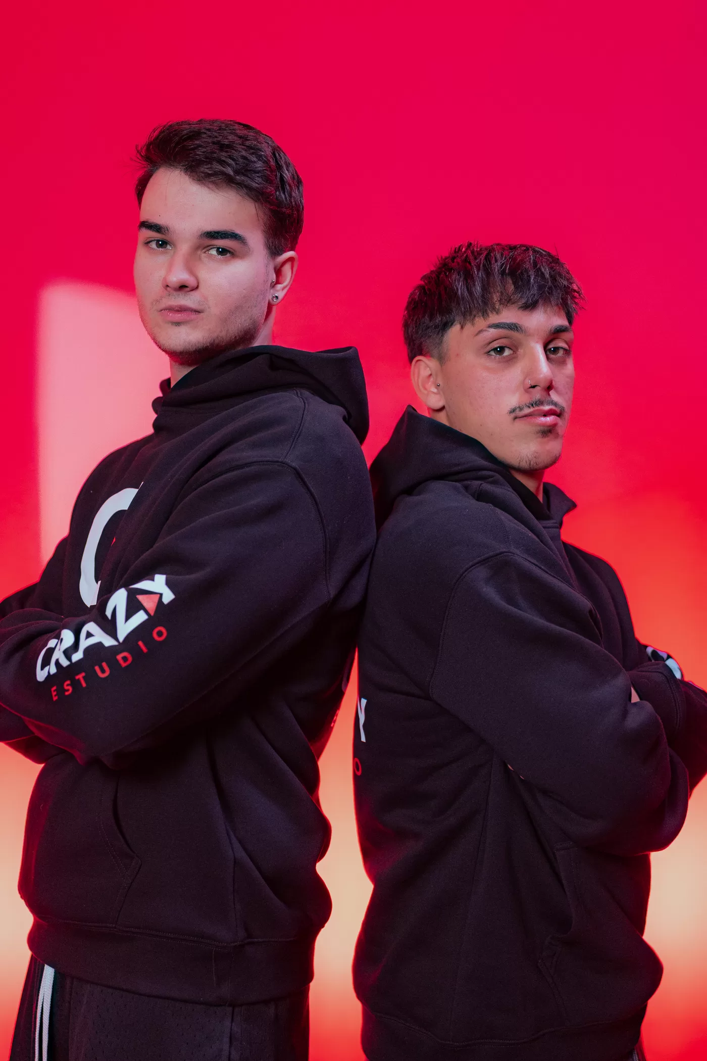 Paulo y Salgadx, equipo de CrazyEstudio